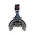 Winterhoff ball coupling TYPE EM350R – front view showing silver and black design with round tube bore 12.5/14.5mm.