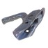 Albe Kugelkupplung TYP EM220R – Seitenansicht mit Hebelgriff und grauem, verzinktem Finish.