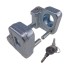 Giunto anti oscillazione Winterhoff WS 3000 – design antislittamento in argento e grigio, con attacco a vite parallelo.