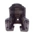 Knott Soft Dock – front view showing black rubber design with open structure and reinforced edges.