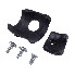 Garniture de friction Al-ko – vue de dessus montrant les plaquettes de frein noires et les vis en métal argenté.