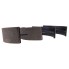 Ganasce freno – pastiglie curvate con supporto metallico – colore nero e marrone su sfondo bianco.