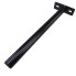 450mm bracket – front view showing black painted finish and two mounting holes for trailer mudguard.