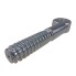 Ringschraube M16x50 – Schrägansicht der verzinkten Schraube mit 106mm Gesamtlänge und 13mm Lochdurchmesser.