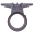 Bracket/adapter for Chapel plastic tank – front view showing gray color, circular opening, and mounting flanges.