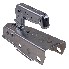 SPP Kugelkupplung ZSK 750 – Frontansicht mit silbernem, verzinktem Stahl und schwarzem Griff für 60mm Vierkantrohr.