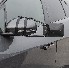 Zijaanzicht van de Caravan spiegel Duo clip-on spiegel – met dubbele reflecterende oppervlakken en verstelbare arm.