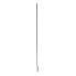 Adapterverlenging 540 mm – 17 mm aansluiting – zilveren, gladde oppervlakte voor caravanstempel.