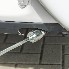Prolunga adattatore 440 mm – 19 mm per martinetto caravan in metallo galvanizzato, vista dettagliata su sfondo di cemento.