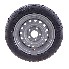 Roue complète vue de face – pneu 195/50 R13C 104N sur jante 6Jx13 avec 5 trous de montage, couleurs noir et gris.