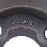 Détail de la roue complète 145/80 R13 79N – jante grise 4J x 13 avec 4 trous LK 4x100 pour remorque voiture.
