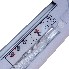 Vue de face – Lanterneau 500 x 700mm blanc avec plissé et indicateur lumineux, pour épaisseur de toit 25-60mm.
