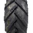 Tyre 16x6.50-8 KINGS TIRE V-8501 – front view showcasing the black 6PR tractor tyre with a V-8501 tread pattern.