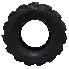 KINGS TIRE V-8501 – front view of a black 16x6.50-8 tractor tyre with a robust 6PR construction.
