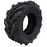 Tyre 16x6.50-8 KINGS TIRE V-8501 – angled view showcasing robust black tread and 6PR construction.
