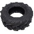 Tyre 16x6.50-8 KINGS TIRE V-8501 – top view showing robust black tread pattern and 6PR construction.