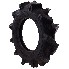 Däck 4.00-10 KINGS TIRE V-8816 – svart traktor däck med mönster för bra dragkraft och stabilitet.