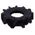 Tyre 4.00-7 KINGS TIRE V-8818 – front view showing a black tread pattern designed for traction and durability.