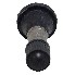 Vue de face de la valve Ventil CVV40 – capuchon en plastique noir, taille 40 mm, pression maximale de 7 bar.