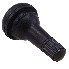 Yksityiskohta – musta TR415 kumiventtiili 42,5 mm, 4,5 bar, sopii tubeless-vanteille.