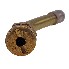 Venttiili V3.20-5 70 mm – musta muovihattu ja 27° kulma, eteenpäin suunnattu näkymä.