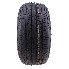 Framvy av 2-pack släpvagnsdäck 195/55 R10C ST290 M+S TL 98N Goodride – svarta däck med M+S märkning.