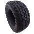 Zijaanzicht van de MAXXIS Trailermaxx CR-966 band 225/55 R12C – zwarte kleur met een duidelijk profielontwerp.