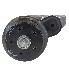 Alko trailer axle Compact – side view showing braked axle, 1000 mm support, black and silver galvanized finish.