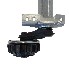 Alko trailer axle Compact braked B1600-3 – detail view showing silver brake actuator and black mounting bracket with 4 holes.