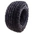 Pneumatico Kenda KR-33A – 225/55 R12C M+S 10PR TL di colore nero, vista angolata su sfondo bianco.