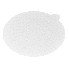 80 speed sticker – top view of a circular white vinyl sticker, UV-resistant for outdoor use