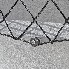 Detail aanzicht van een zwart elastisch aanhangernet 2x3 m – UV-gestabiliseerd met elastiek voor stevige bevestiging.