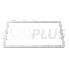 Cadre adaptateur lanterneau 700x500 mm – forme rectangulaire avec bords crantés, couleur blanche sur fond blanc.
