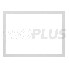Cadre adaptateur lanterneau 700x500 mm – vue de face – couleur blanche sur fond blanc.
