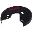 Copertura di ricambio per verricello Alko 500kg Tipo 501 Optima / Plus – colore nero con logo in rilievo e aperture per cavi.