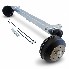 Produktvideo 1800 kg bremset anhængeraksel - A = 1000 mm - C = 1450 mm - hjulfastgørelse 5x112, 25°