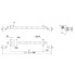 Assale per rimorchio Schlegl MB5 – capacità di carico 500kg, lunghezza 1100mm, attacco ruota 4x115.