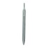 6 x tent peg 25cm metal with hooks – front view showing silver galvanized steel pegs with hooked ends.
